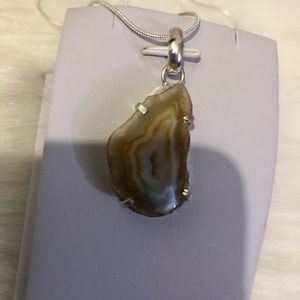 Pendant Solar Quartz Druzy Multicolor #10